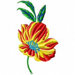 Flowers And Tree Embroidery Design 2 Flowers And Tree Embroidery Design 2
